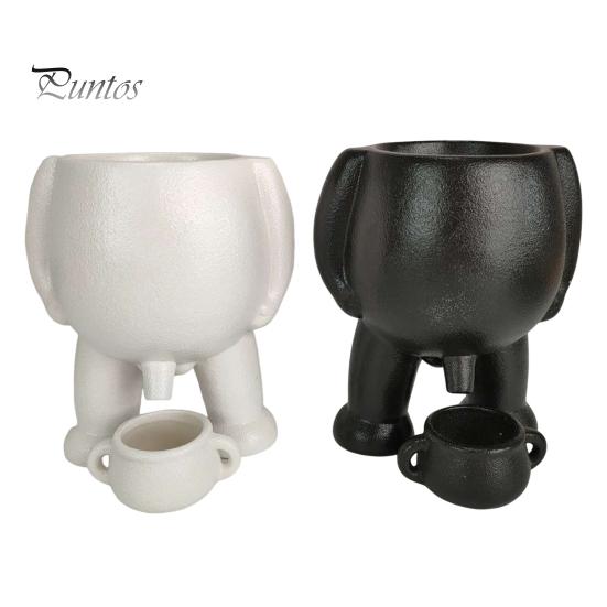Горшок для мочи, горшок для мочи из смолы, забавный горшок для суккулентов с дренажем, новинка, ваза для внутреннего и наружного сада, домашний декор