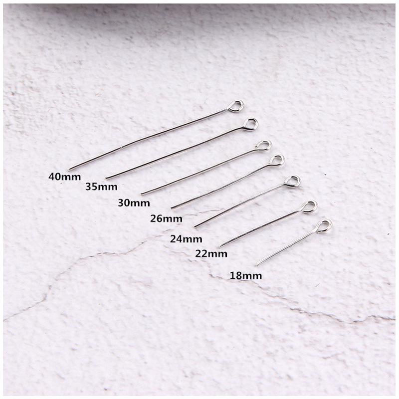 DIY Gold & Silver 9-Pin Earring Components for Jewelry Making