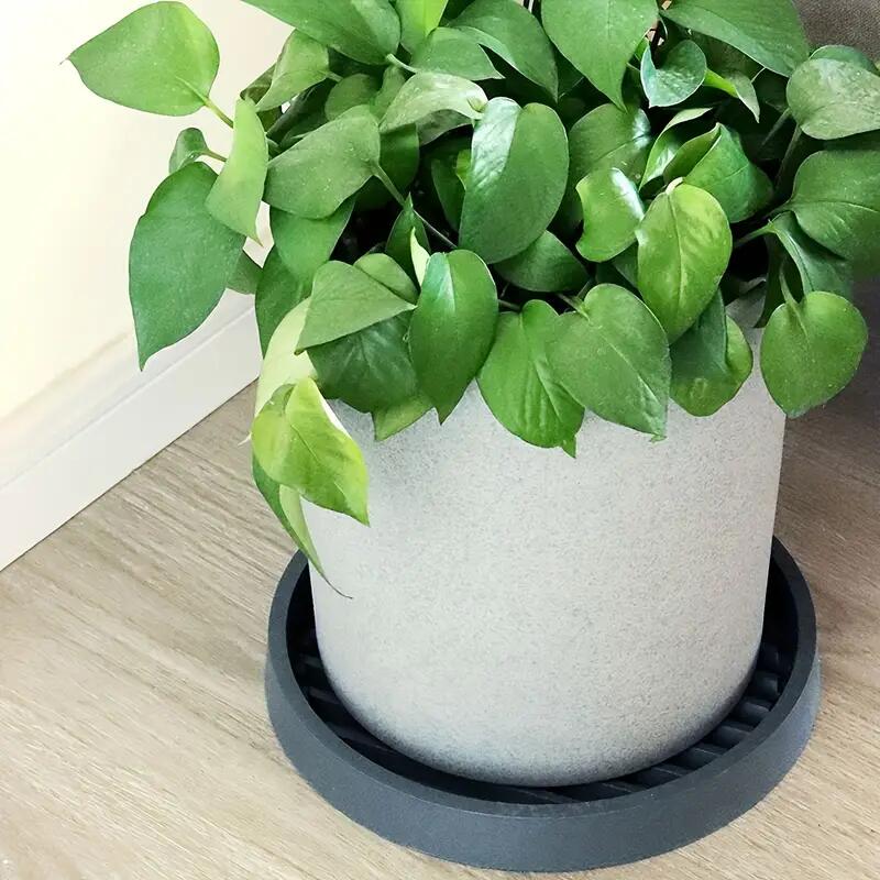 Anti-Splash Plunger Holder Tray Keeps Floor Dry Clean Easy To Clean Drying Mat for Toilet Plunger Flowerpot Bathroom Organizer