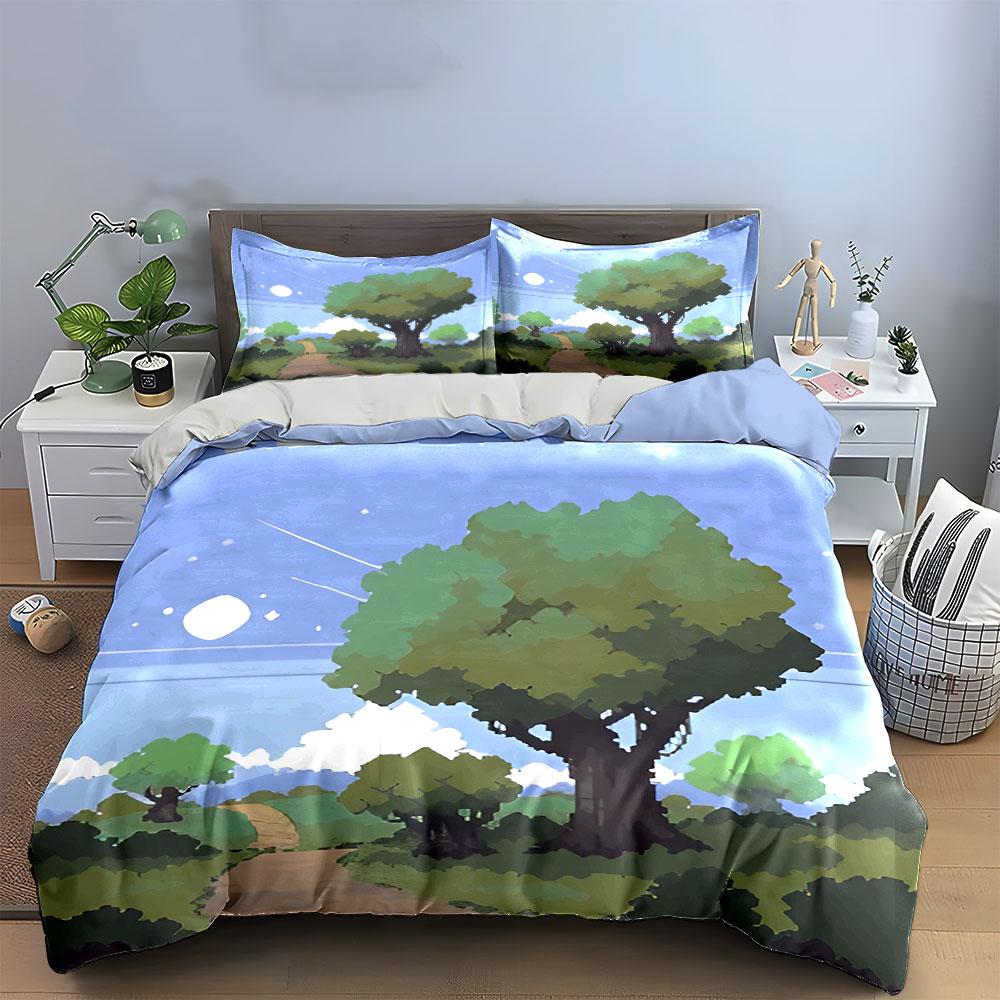 Dreamy woodland serenity. Bedding sets Duvet covers Pillowcases(1* Duvet Cover 2* Pillowcases without duvet insert)