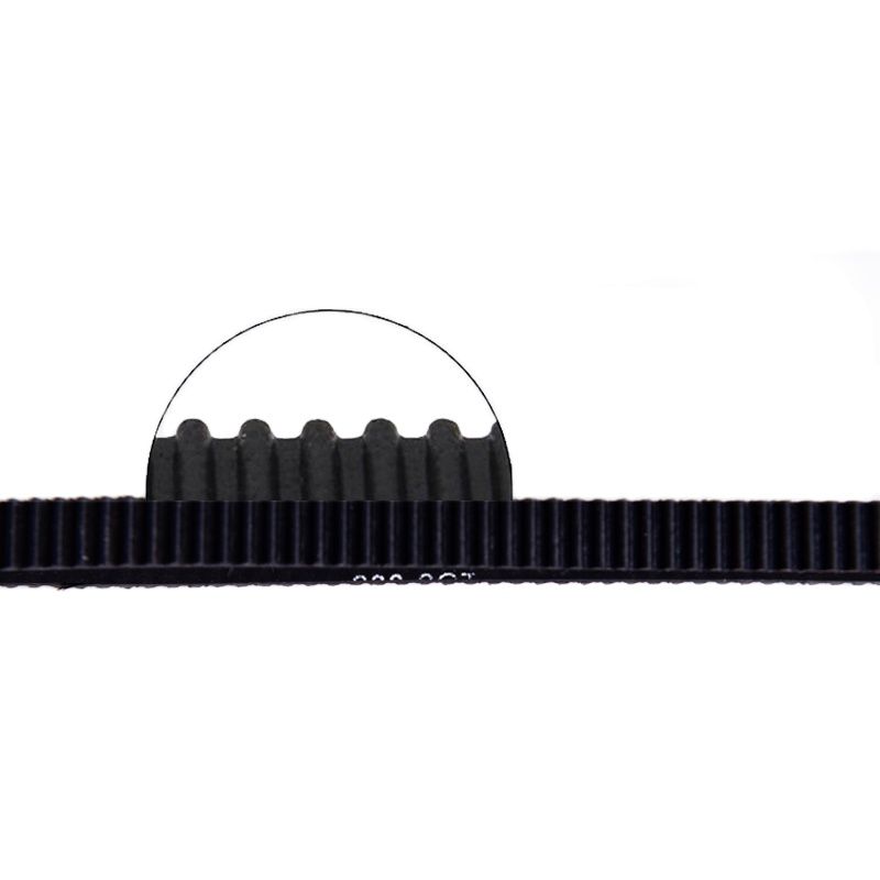 1x ID1.8-60m L134-160mm 2GT/GT2 Synchronous Conveyor Timing Belt Annular Closed Circular Arc Teeth Rubber Fiberglass Reinforced