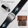 [BENADON] Belt Men's Tactical Belt No Hole Big Size Thick Canvas Stepless Adjustment Cloth Firmly Fashionable Simple Casual Mountain Climbing Tactics