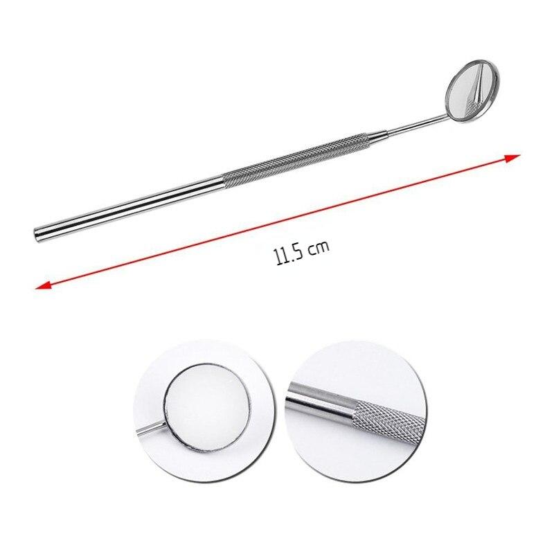 1 шт. стоматологическое зеркало для полости рта многофункциональное из нержавеющей стали для проверки наращивания ресниц отбеливание зубов уход за полостью рта накладные ресницы инструмент