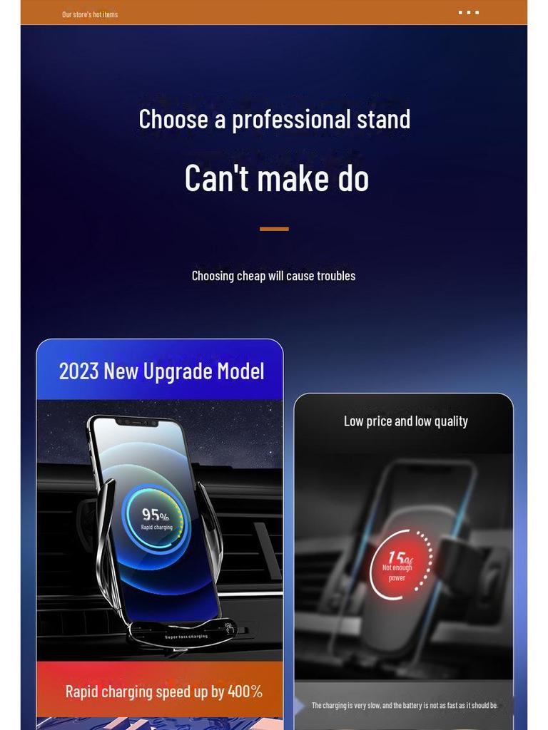 Magic Clip G10: Magnetic Wireless Car Charger with Colorful Lights & Aromatherapy