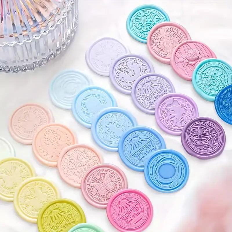 180 шт. Восковые гранулы для запечатывания, 10 ячеек Лапка кошки, Цветок сакуры, Звездочки для восковой печати