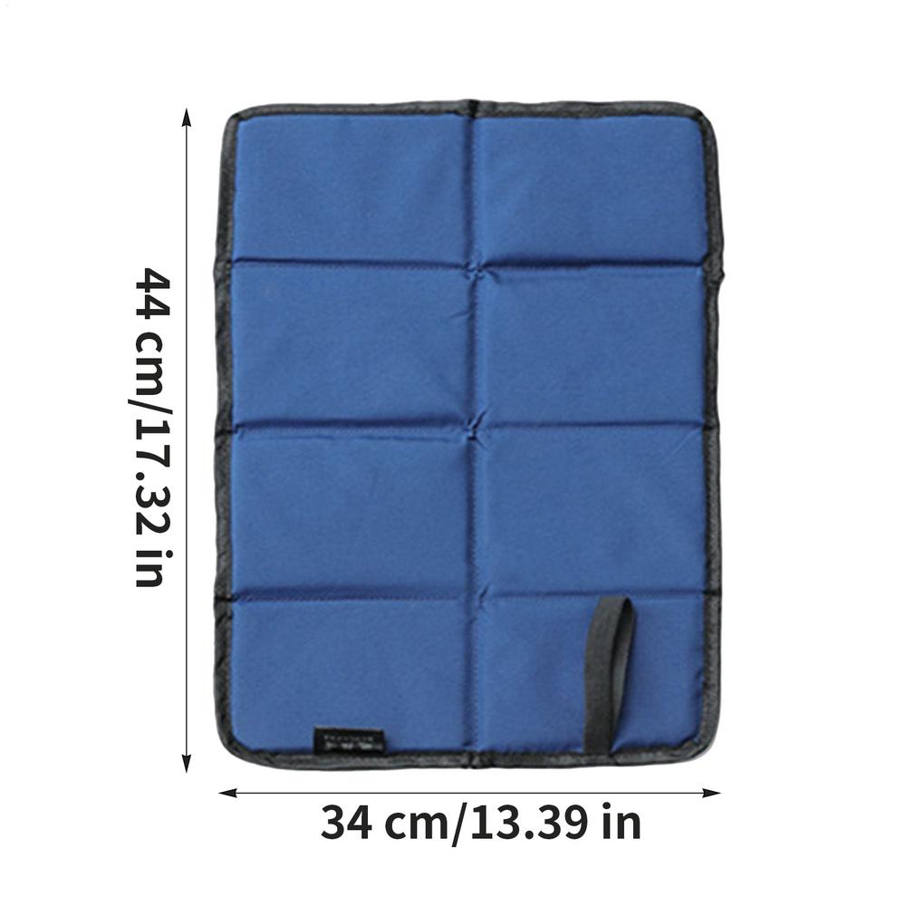 Сидушки для туризма, кемпинга, подушка для сидения, большая, водонепроницаемая, складная, изолированный коврик из губки с сумкой для рыбалки, ходьбы, пляжа