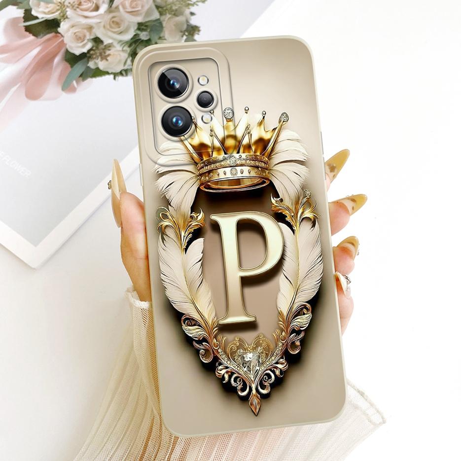 Чехол для Realme GT2 Pro RMX3301 Крутая Корона Буквы Чехол Мягкий ТПУ Чехол для Телефона Для Realme GT Neo 2 RealmeGT2 Pro GT2 Fundas Бампер