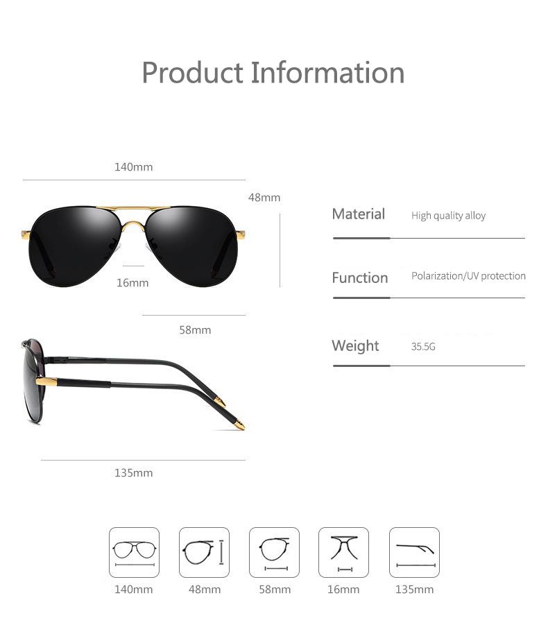 AAOX1 For Porsche Cayenne Panamera Macan 911 718 Taycan Boxster Cayman 918 Pajun Car Polarized Sunglasses Silicone Nose Pad Sunglasses
