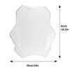 Universal Motorcycle Windscreen Adjustable Windscreen For Motorcycle with 22MM/28MM/25MM Handlebars