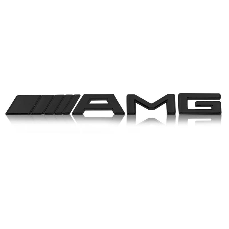 3D ABS Small Car Console Fob Sticker Logo AMG Emblem Stickers For Mercedes w3 AMG W205 W218 W177 V177 W176 W169 A B C E Class w3
