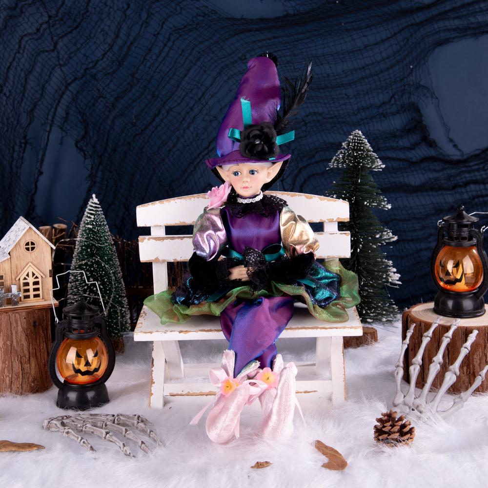 Новые подвесные игрушки-эльфы ручной работы, рождественские куклы, плюшевые украшения на елку, подарки на Хэллоуин, украшения на год