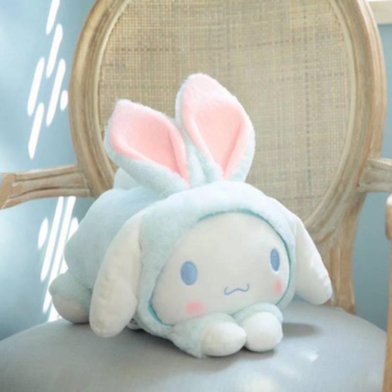 Мультяшная Девочка Сердце Собака с Большими Ушами Превращающийся Кролик Чехол для Коробки с Салфетками Подвесной Чехол для Салфеток в Автомобиль Подушка для Сна