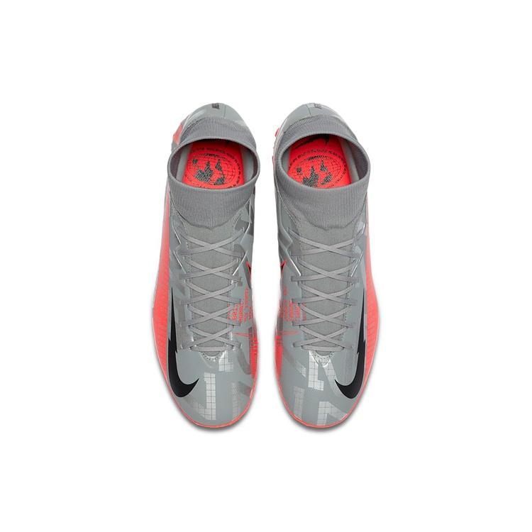 Nike Mercurial Superfly 7 Academy TF Turf 'Grey Red' Men's AT7978-906