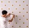 10Pcs 35x35cm 3D Wall Sticker Ceiling Panel Roof Decoration Self Adhesive Foam Wallpaper