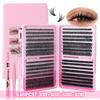 640 Tufts Of D-Curve Single Tufts Of False Eyelashes 8-16Mmdiy Segmented Grafting To Extend Natural Dense Hair