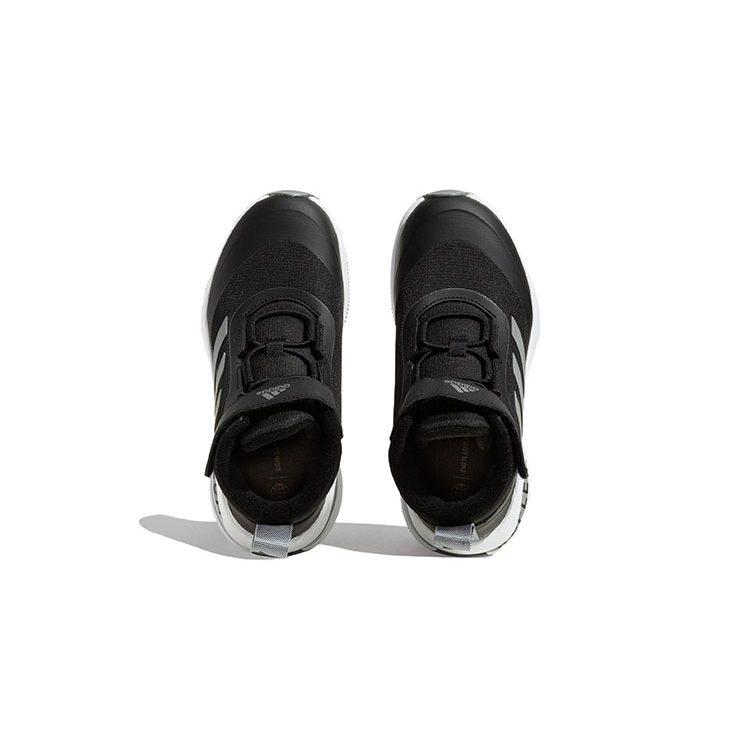adidas Fortarun Atr El K Износостойкие Износостойкие Средневысокие Детские Беговые Кроссовки Черно-белые Детские GZ1804