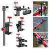 Aluminum Alloy Fishing Rod Holder Fishing Rod Corner Turret Frame Tube Fixing Clip Fishing Platform Stand Enduring