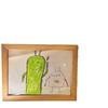 Wall Decoration Photo Frame Rotatable Cards Display Holder Creative Wooden Kids Art Frame  Kids