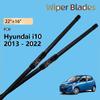 Для Hyundai i10 IA BA Grand i10 2013 - 2026 2026 2020 2017 2016 2015 2014 Передние щетки стеклоочистителя Щетки для лобового стекла Оконные щетки