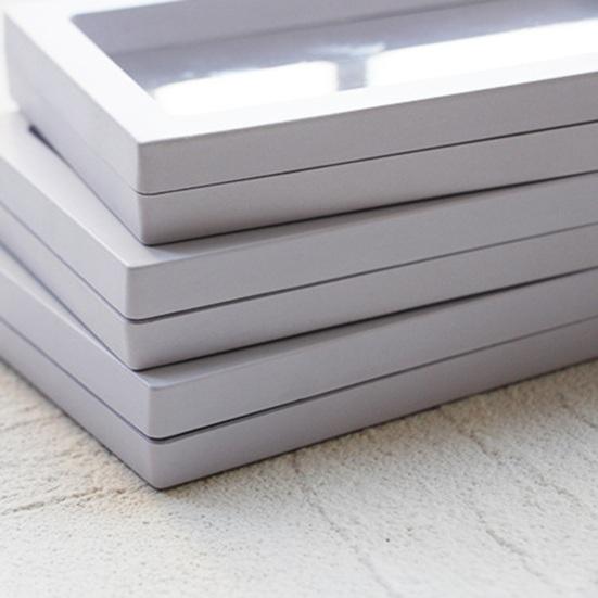 1 комплект, коробка-органайзер для ногтей, пылезащитный компактный дисплей, решение для хранения накладных ногтей