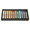 Soft Pastels Chalk 12 Colors Long Lasting Artist Chalk Pastel Sticks for Office School Art Drawing