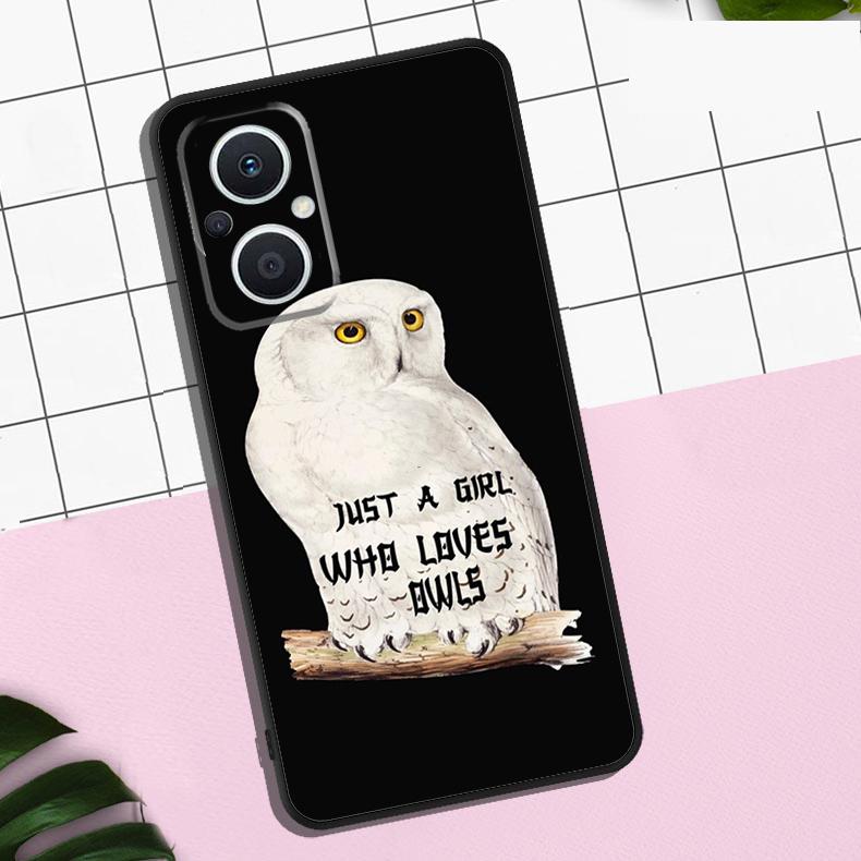 Милый чехол с совами для OPPO Reno 7 8 10 11 12 13 Pro 13F 12F 11F 8T OPPO Find X8 Pro X6 X3 X5 Lite