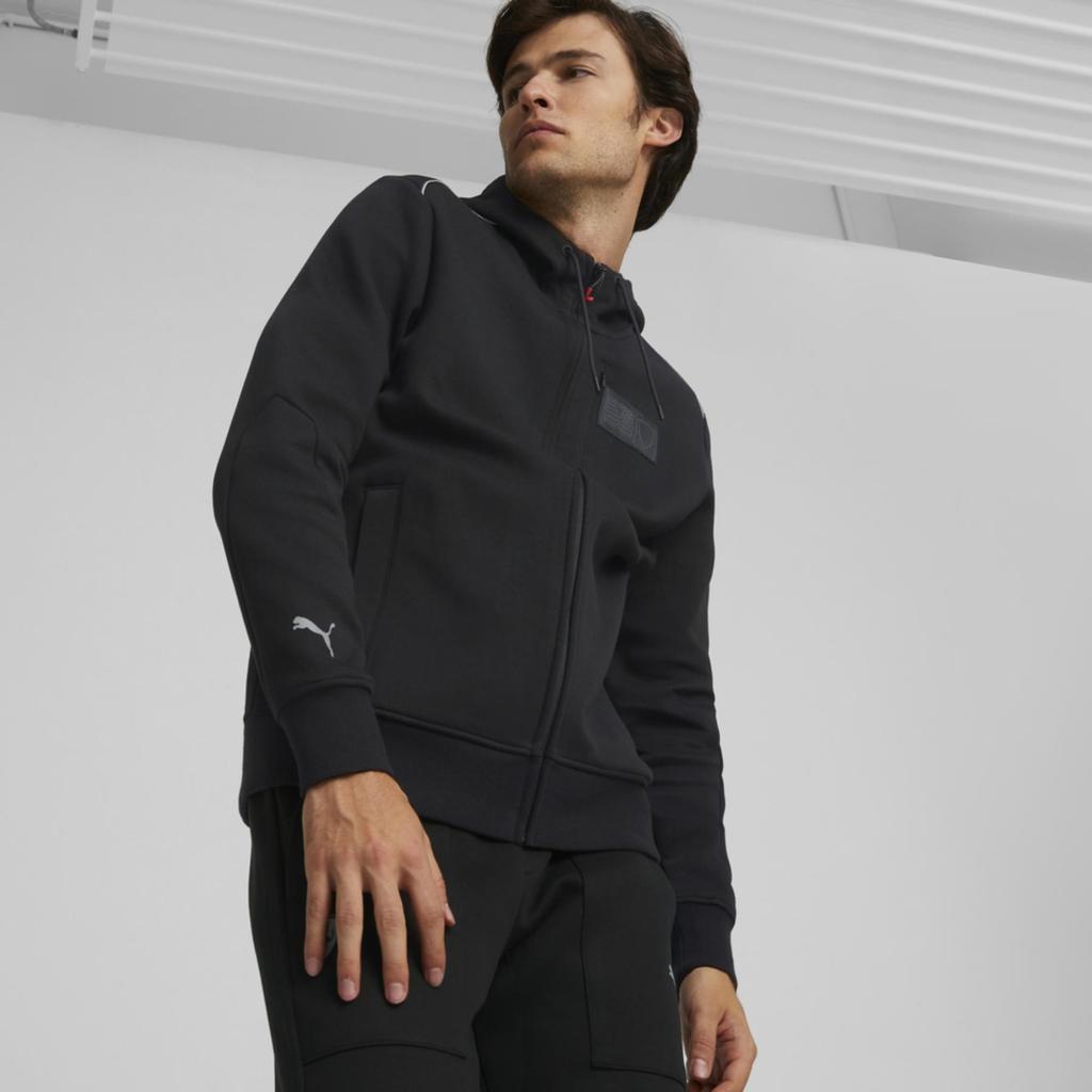Puma FERRARI STYLE men's hooded jacket black 53577301 size XL