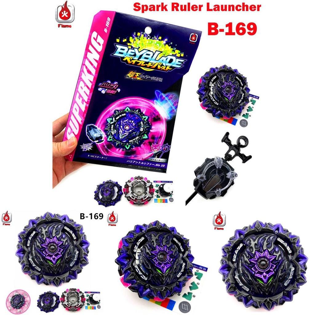 Superking Beyblade Burst B-169 Стартовый Вариант Люцифер с Пусковым Устройством Spark Ruler для Высокоэффективных Сражений
