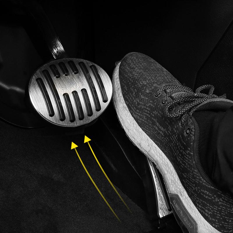 Автомобильные аксессуары для BMW X1 F48 F49 X2 F39 F45 F46 Tourer из алюминиевого сплава, педали акселератора, тормоза, подставка для ног, чехол для педали