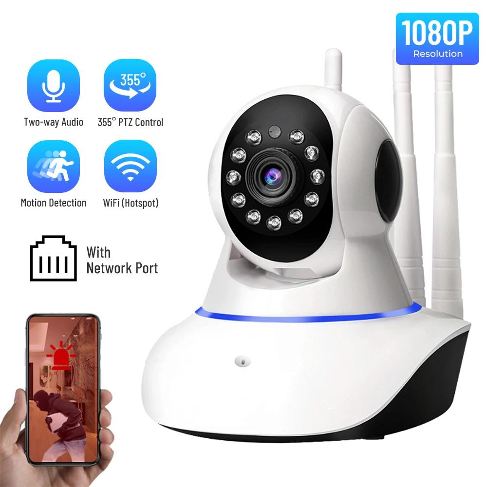 Wireless WiFi High-definition Monitoring Camera, Remote Indoor Night Vision Home Camera, Intelligent 360 Degree Monitoring