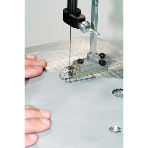 SK11 Electric Scroll Saw Blade for Metalwork and Woodworking, 10 Pieces, No. 4, Black