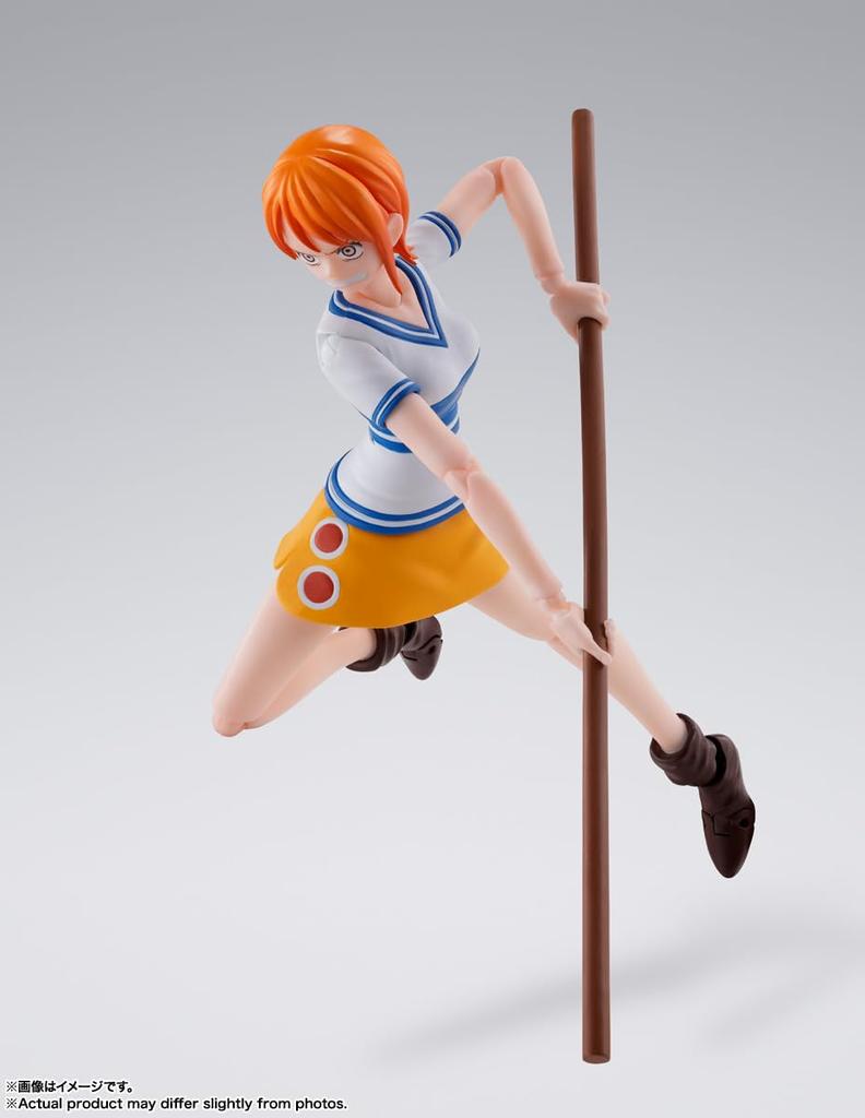 TAMASHII NATIONS S.H.Figuarts ONE PIECE Nami -Dawn of Adventure- Approx. 140mm ABS & PVC Painted Movable Figure