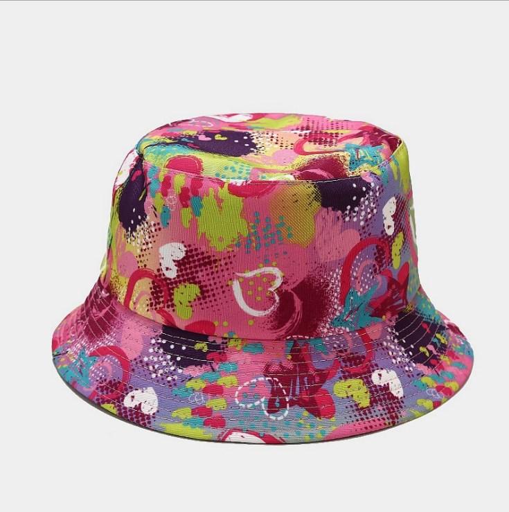 Xuancui Manufacture New Casual Floral Beach Summer Cap Printing Bucket Hat