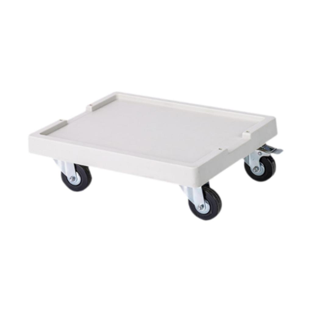 Wheeled Planter Tray 360 Degree Rotating Wheels Accessories Plant Dolly Saucer Planter Stand with Wheel for Home Backyard Patio