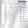 Проводные наушники Lightning, сертифицированные MFi, со встроенным микрофоном, 3D-звуком Surround, шумоподавлением вызовов, регулятором громкости, удобным управлением на кабеле