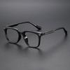 New versatile anti-blue flat glasses retro literary glasses frame men can match myopia glasses frame