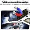 NEW Super Bright LED Source Flashlight Work Lamp with Magnet Alarm SOS Key Chain Power Bank Waterproof Emergency Flashlight