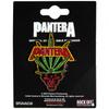 Pantera Leaf Skull Badge