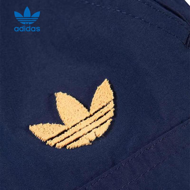 adidas Оригинальные повседневные шорты мужские темно-синие JI7232