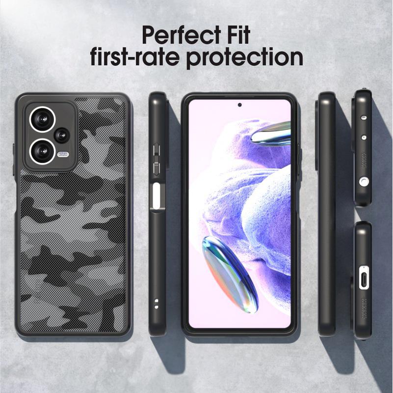 Redmi Note 12 Pro+ Чехол-камуфляж военного класса с ремешком