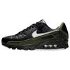 Кроссовки Air Max 90 Tiempo Унисекс Черный Белый-Гольф-Лист-Жемчуг-Черный Чай-Сине-Голубой IU0523-010