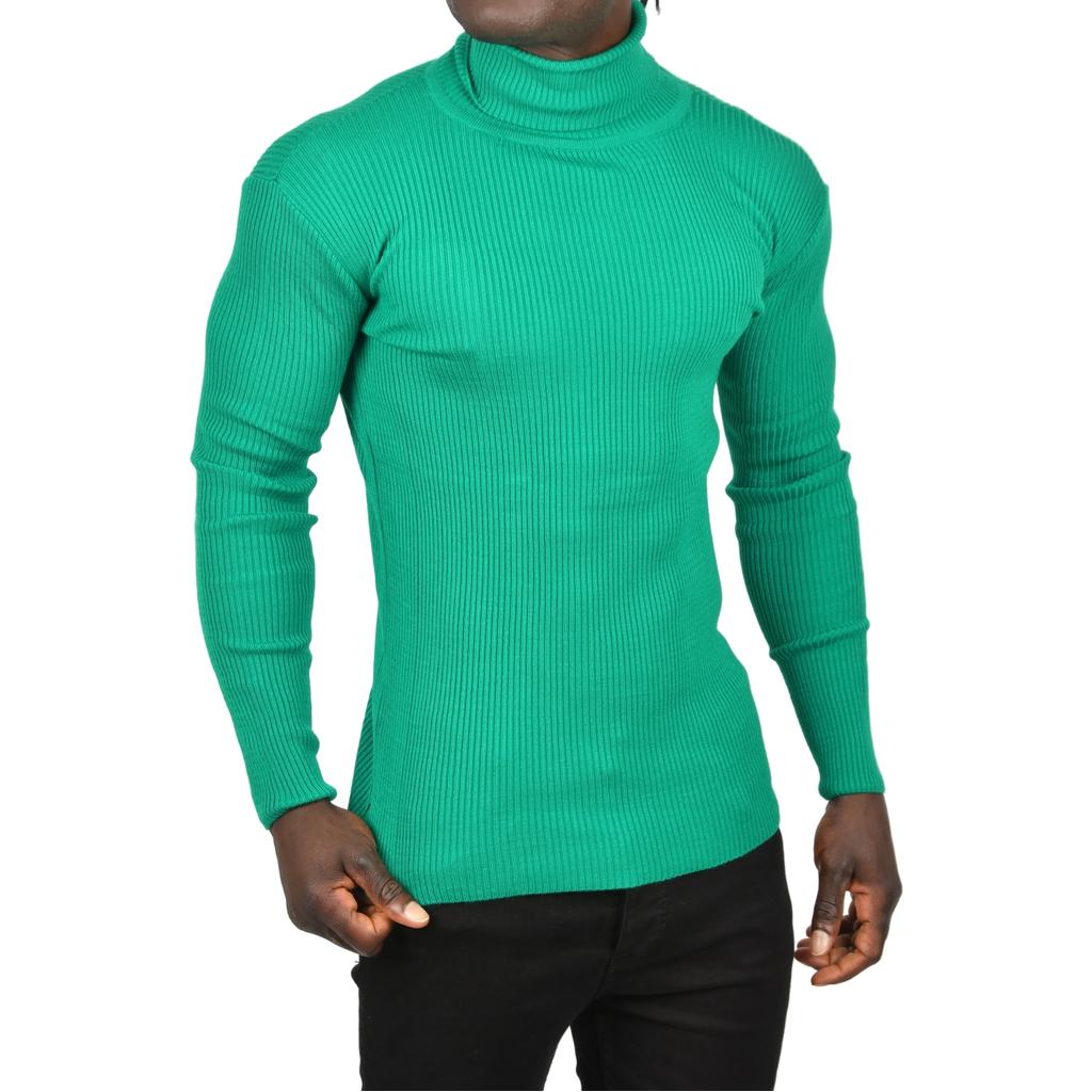 DeepSEA Тонкий ребристый трикотаж с высоким воротником и защитой от катышков с высоким воротником 2505498