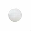 Round Paper Lantern Hanging Lampshade Handmade for Wedding Home Farm Inn 15cm White