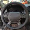 Чехол-обмотка на руль автомобиля для Hyundai Genesis 2015 2016, шьется вручную