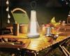 Светодиодный фонарь-lantern TRADE ONE, Регулируемая яркость, Зарядка от USB, Для кемпинга, На открытом воздухе, Фонарь безопасности, Для чрезвычайных ситуаций, Белый, 90103