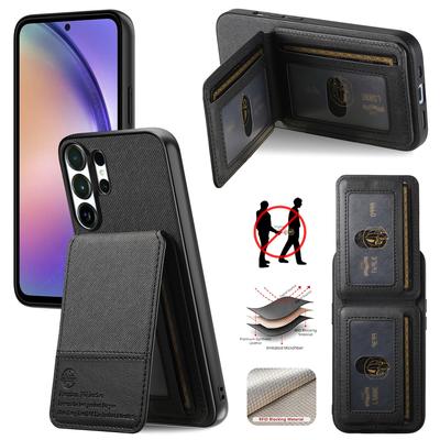 Кожаный кошелек с RFID, чехол-кардхолдер для телефона для Samsung Galaxy S26 Ultra S25 S24 FE S23 S22 S21 Plus A57 A37 A17 A07 A56 A36 A26