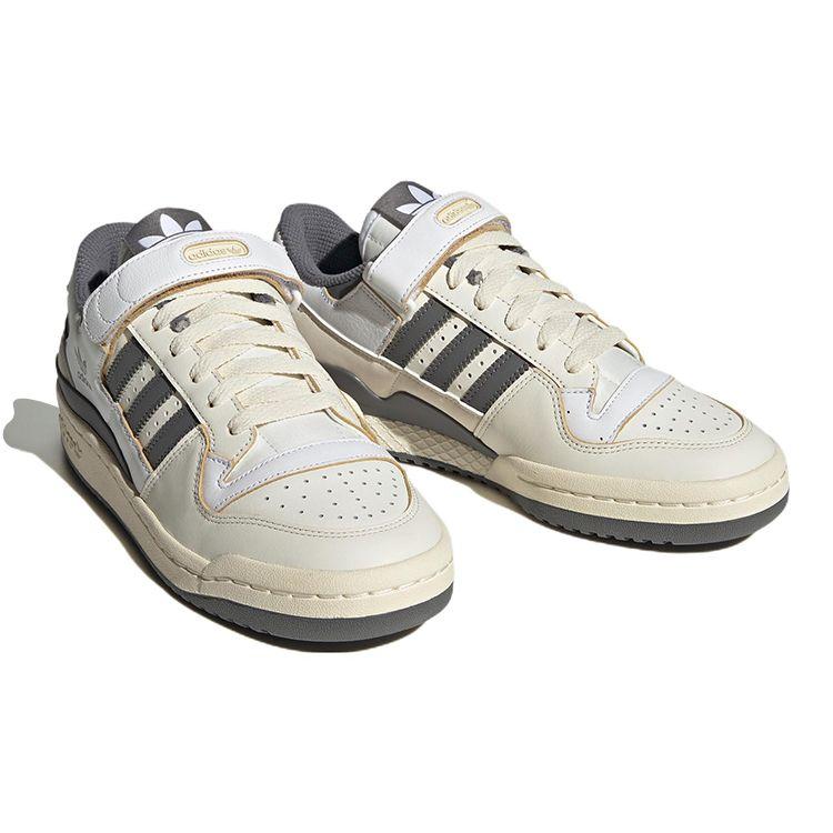 adidas Forum Low Off White Silver Pebble Женские кроссовки Кремово-белые HQ4374