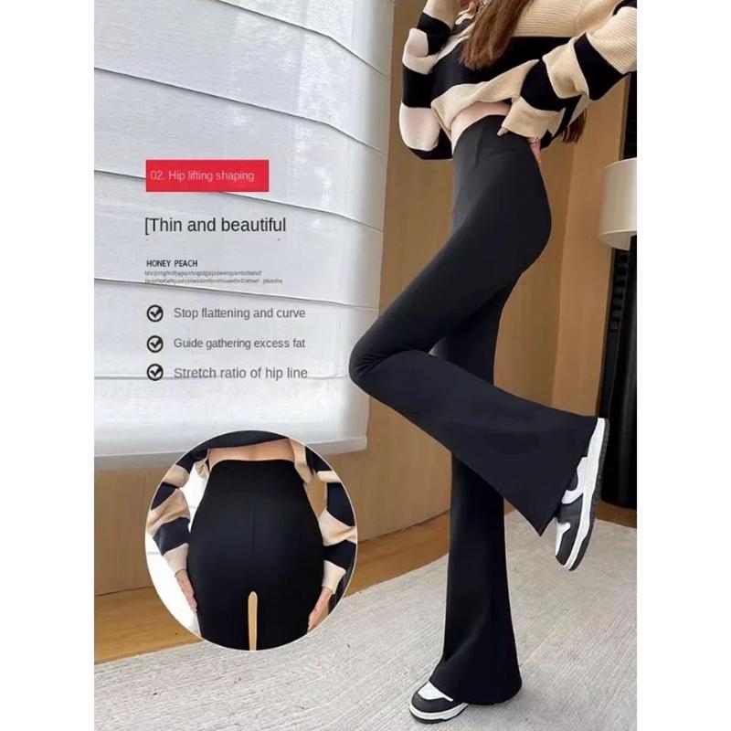 Леггинсы, женская одежда, готические брюки Traf Leginsy Wysoki Stan, женские брюки-акула, осень/зима, утолщенные брюки для йоги с высокой талией, Барби