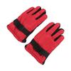 Children's Gloves Winter Warm And Thick Ski Gloves Solid Color Cold Proof And Warm Cycling Gloves With Fleece
