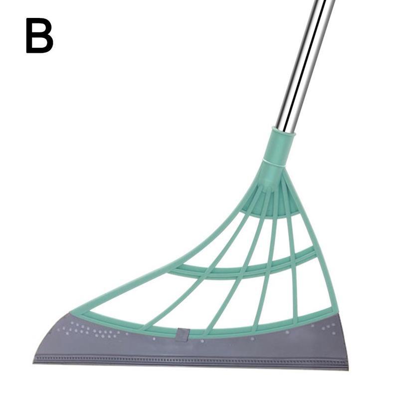 Многофункциональная щетка для пола в ванной комнате, волшебная метла, подметальная машина для ворса, скребок для чистки, подметальная машина